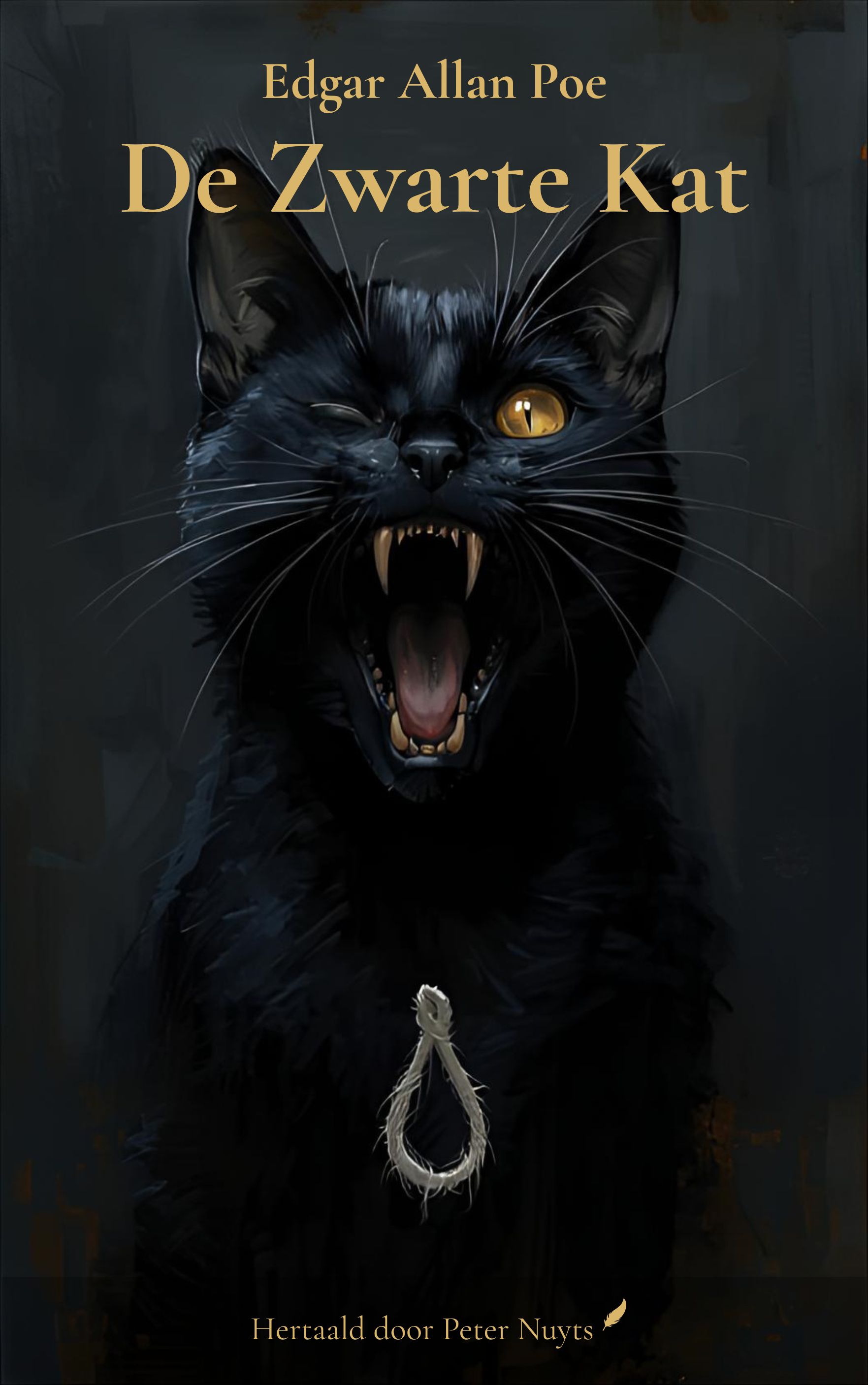 Omslag van De Zwarte Kat door Edgar Allan Poe